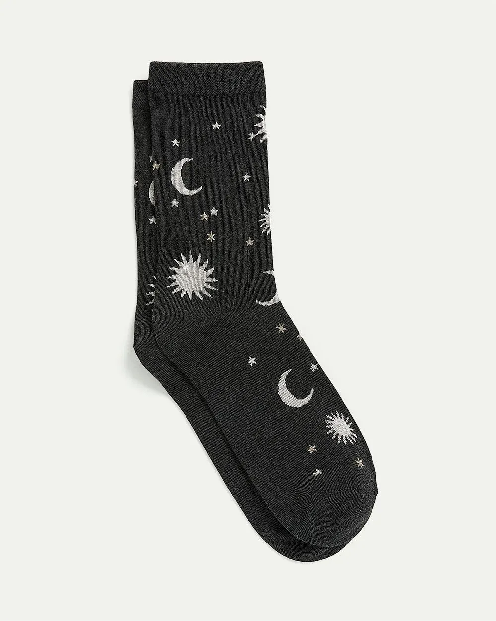 Cotton Crew Socks with Astral Pattern sold by Reitmans product image thumbnail 4