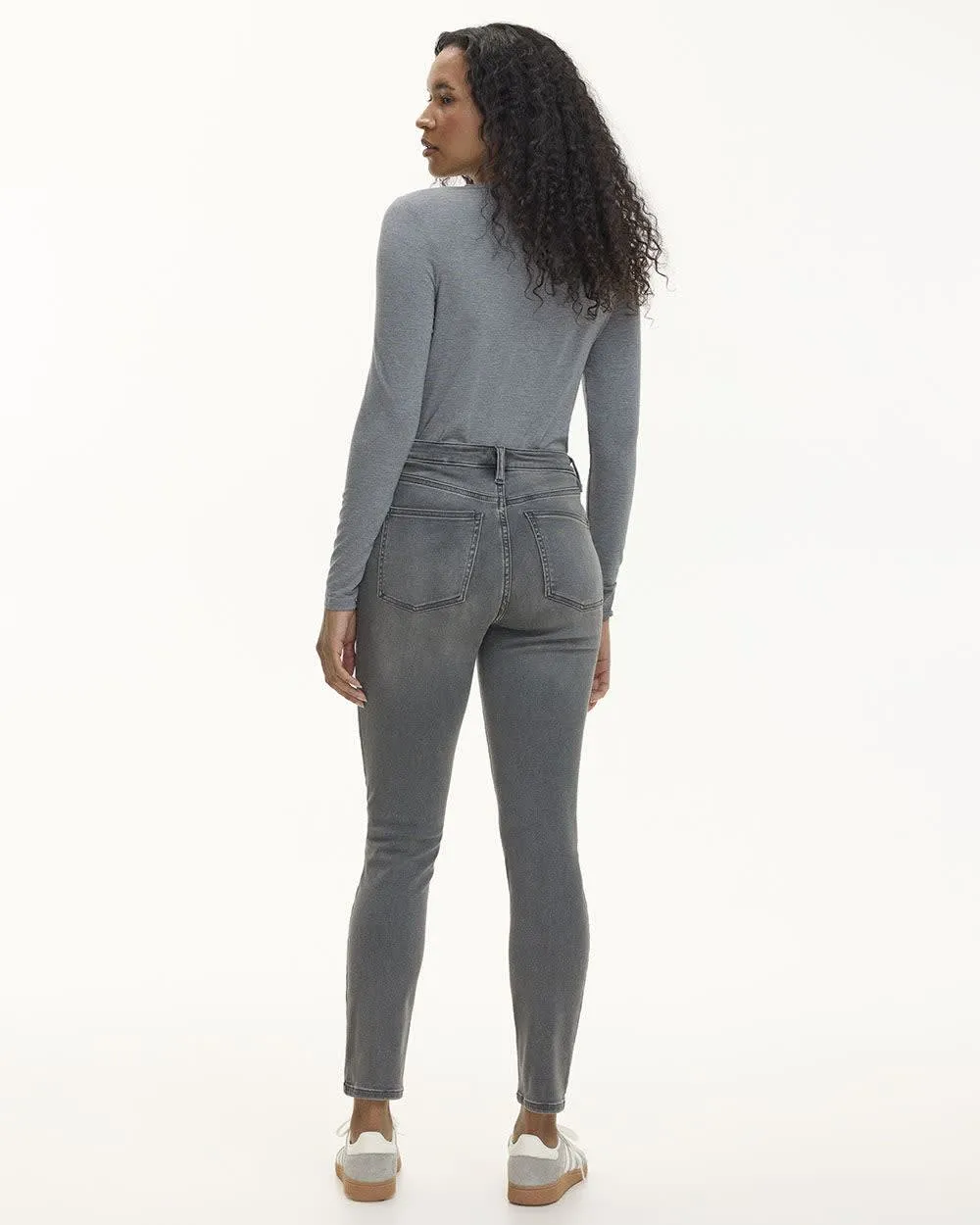 Skinny-Leg High-Rise Jean - The Signature (R) - Tall sold by Reitmans product image thumbnail 2