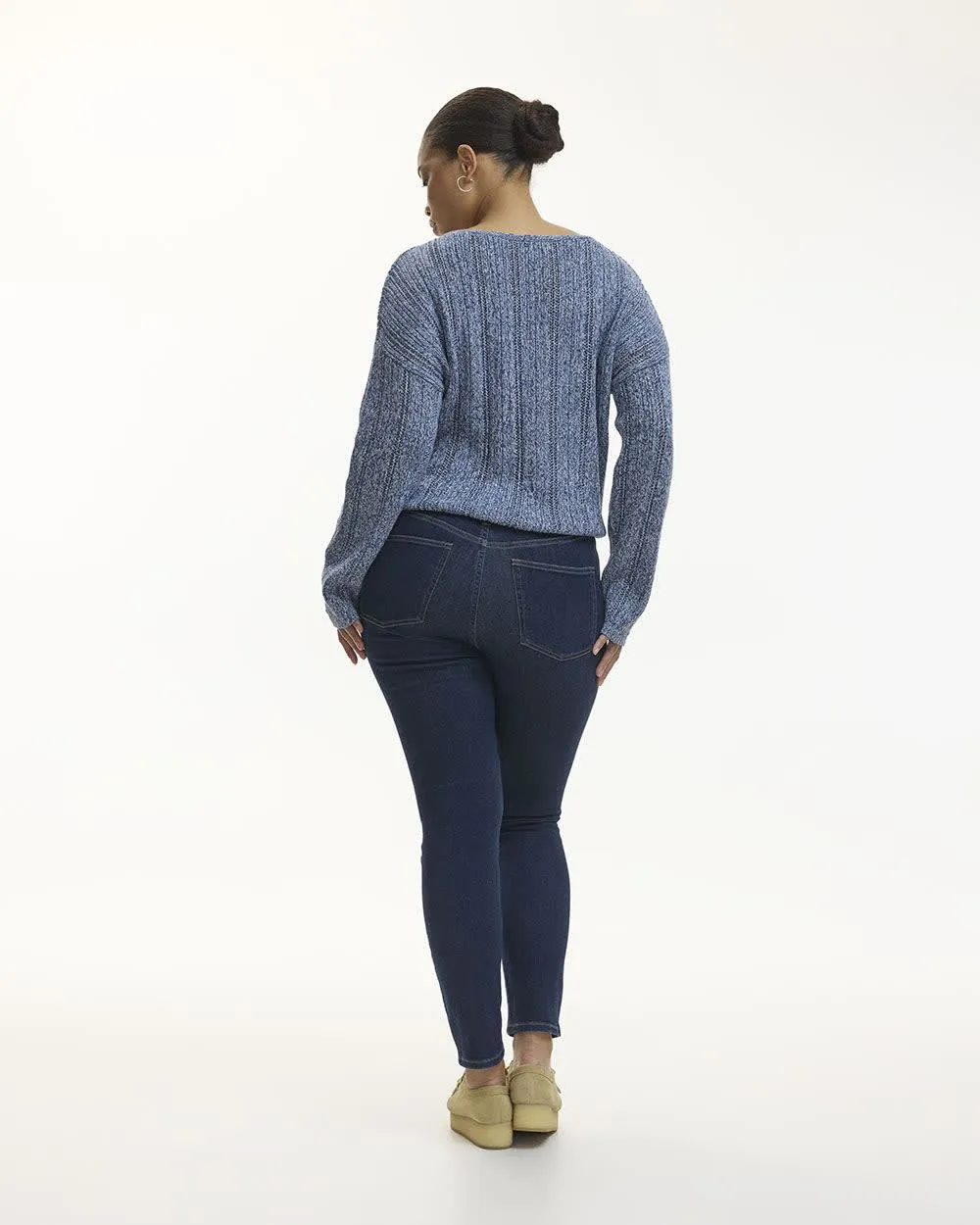 Skinny-Leg High-Rise Jean - The Signature (R) - Curvy Fit sold by Reitmans product image thumbnail 2