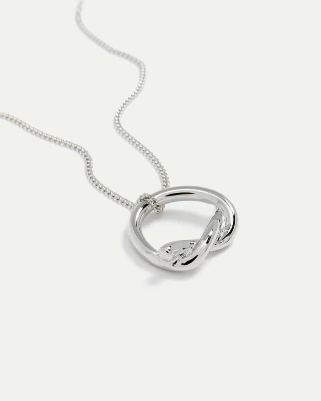 Long Necklace with Knot Pendant sold by Reitmans