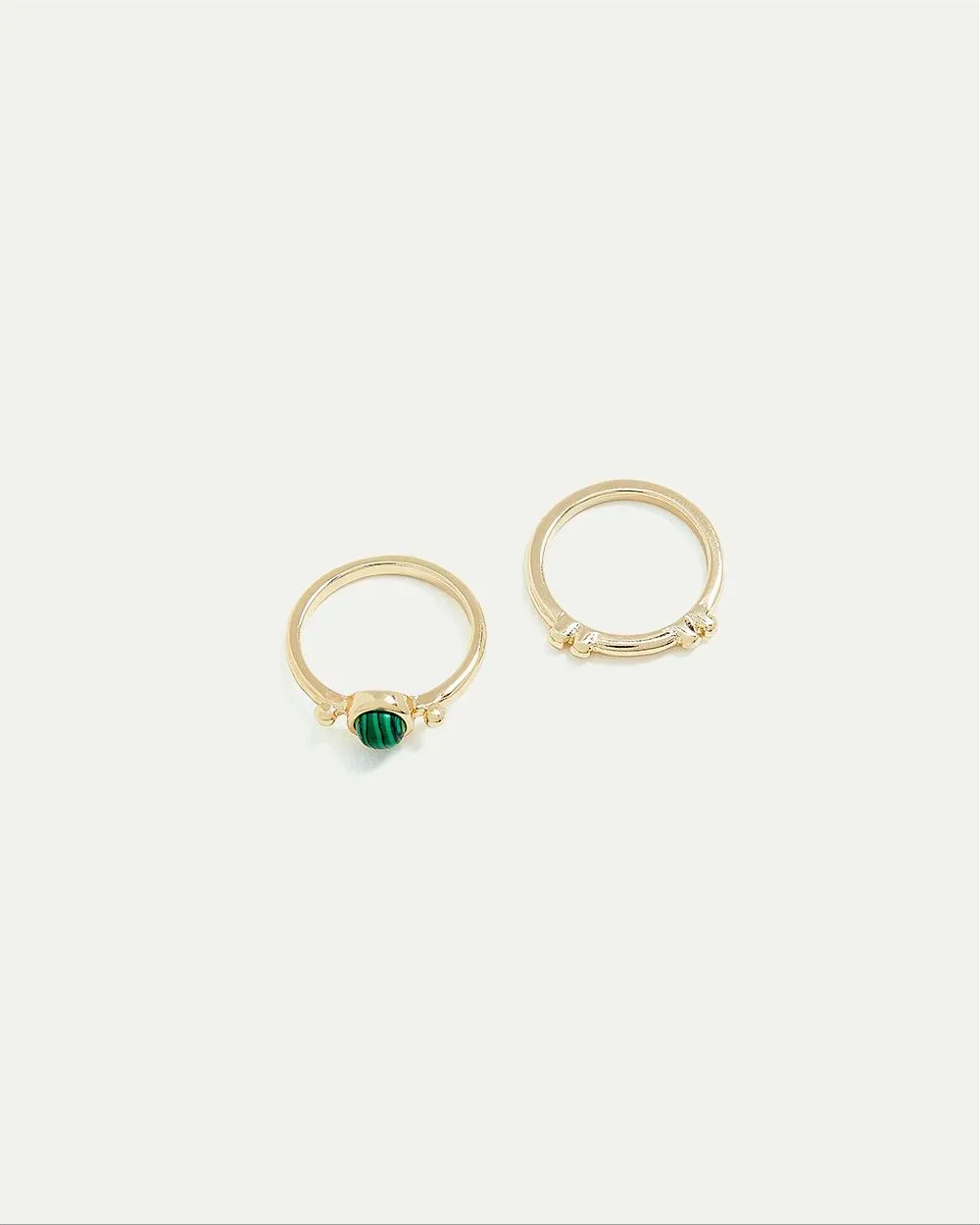 Rings with Malachite - Set of 2 sold by Reitmans product image thumbnail 4