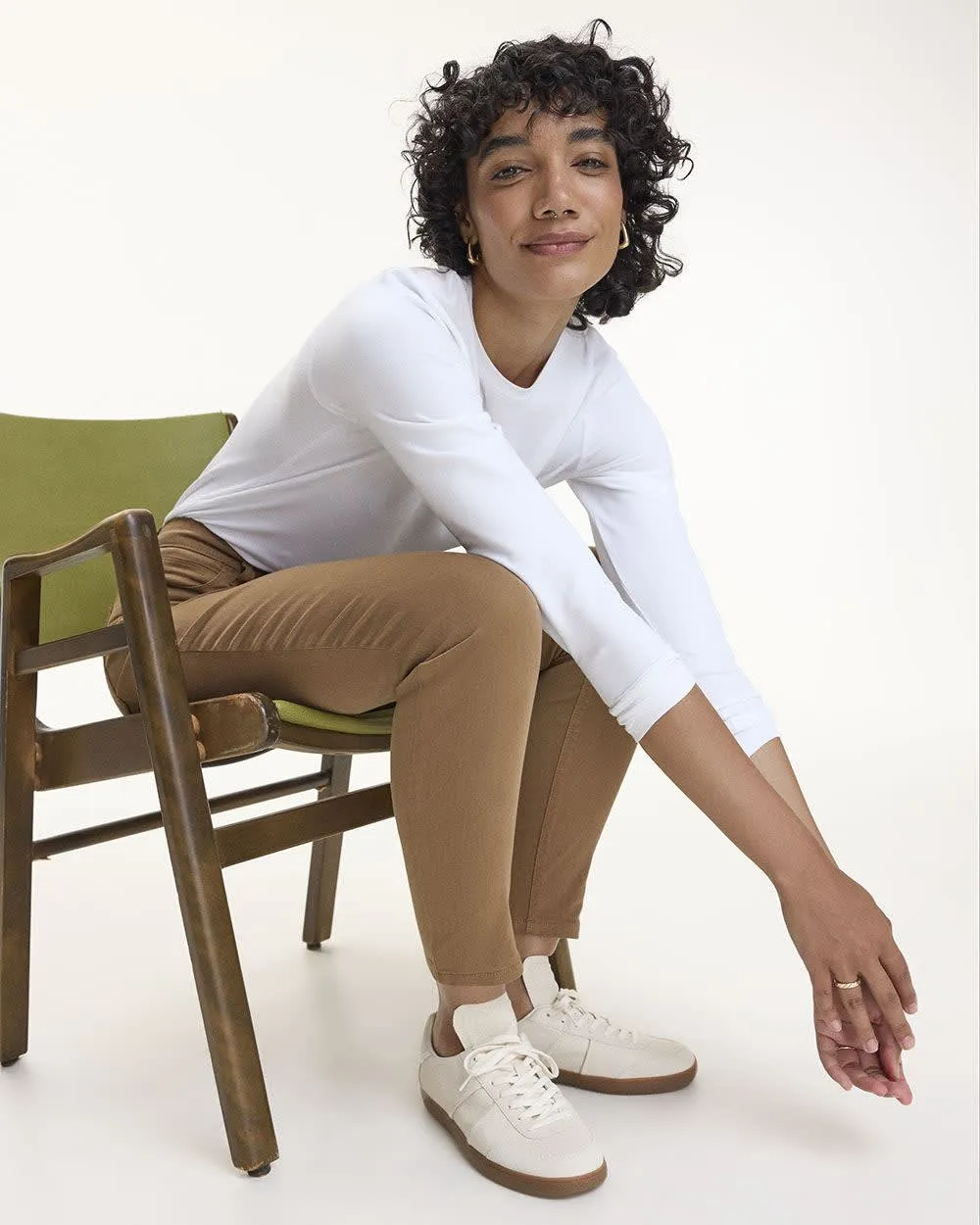 Skinny-Leg High-Rise Pants sold by Reitmans product image thumbnail 4