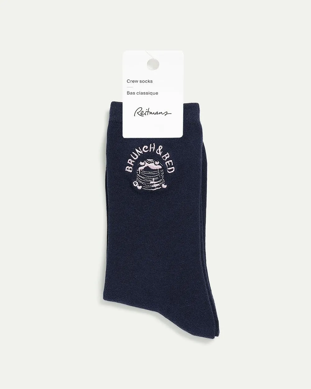 Cotton Crew Socks with Pancakes sold by Reitmans product image thumbnail 2