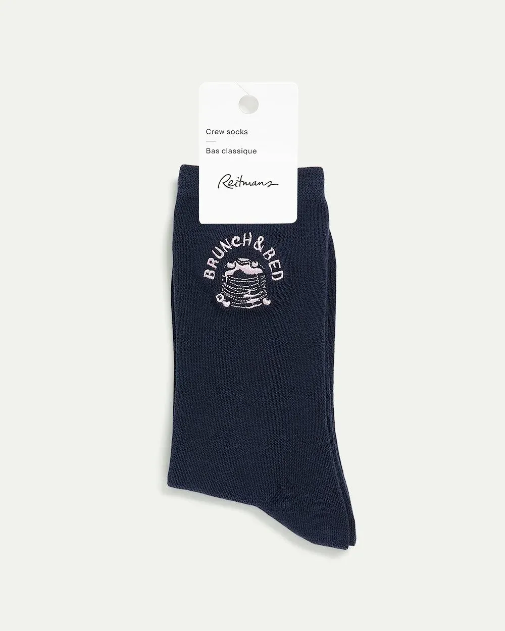 Cotton Crew Socks with Pancakes sold by Reitmans product image thumbnail 5