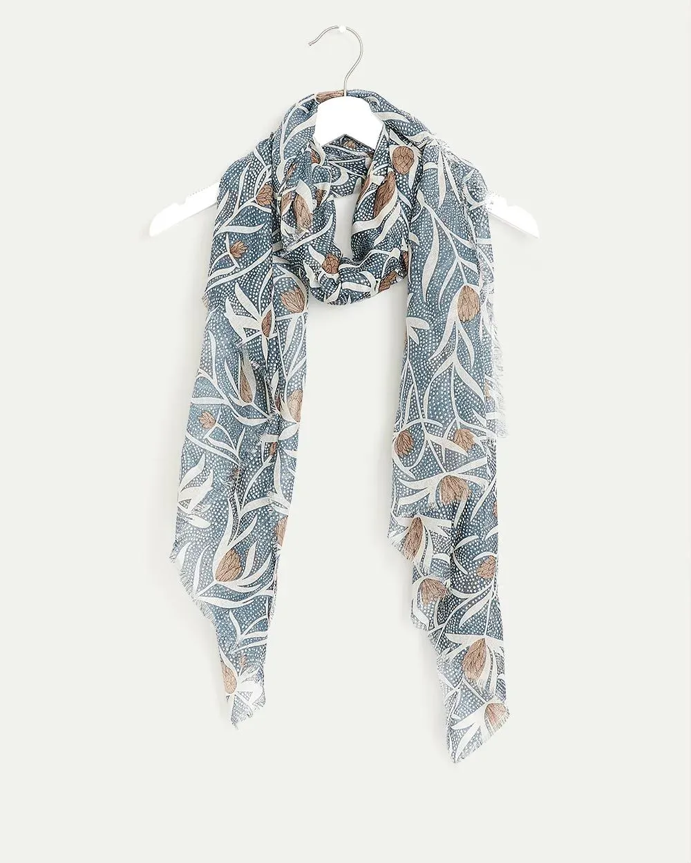 Scarf with Floral Pattern with Dots sold by Reitmans product image thumbnail 4