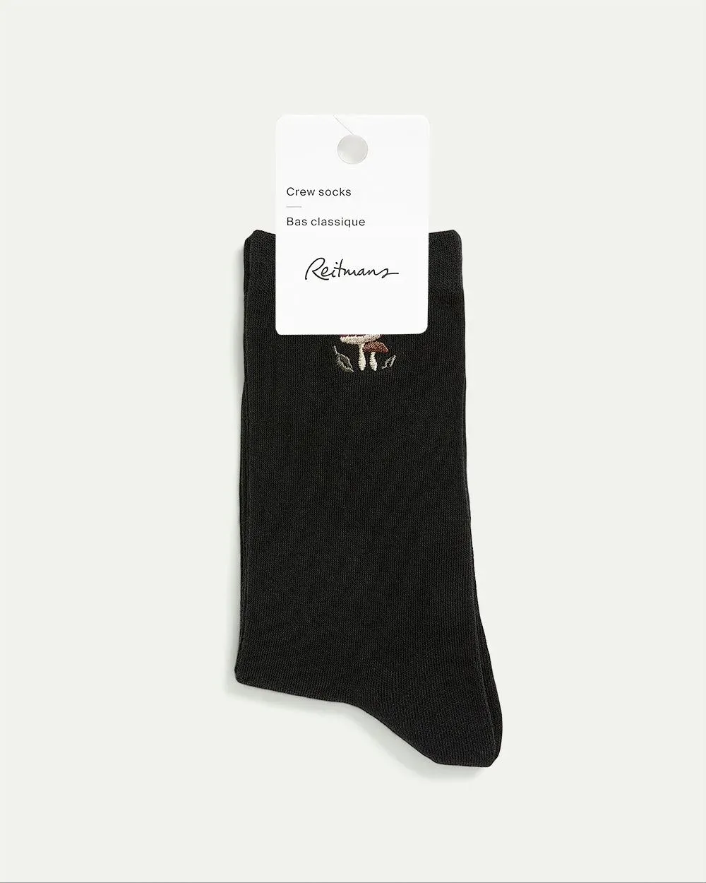 Cotton Crew Socks with Mushrooms sold by Reitmans product image thumbnail 5