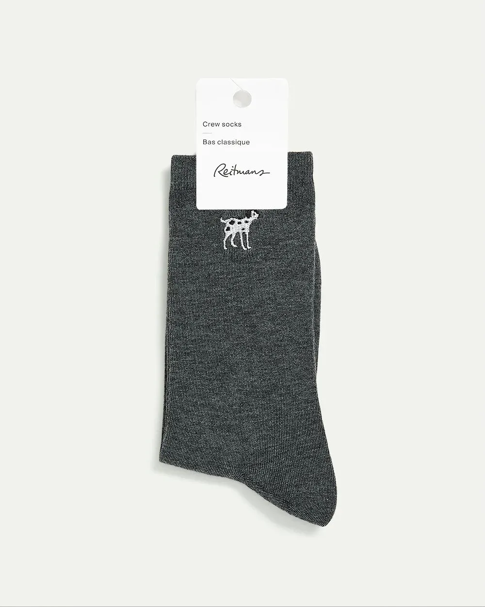 Cotton Anklet Socks with Dalmatian at Hem sold by Reitmans product image thumbnail 5