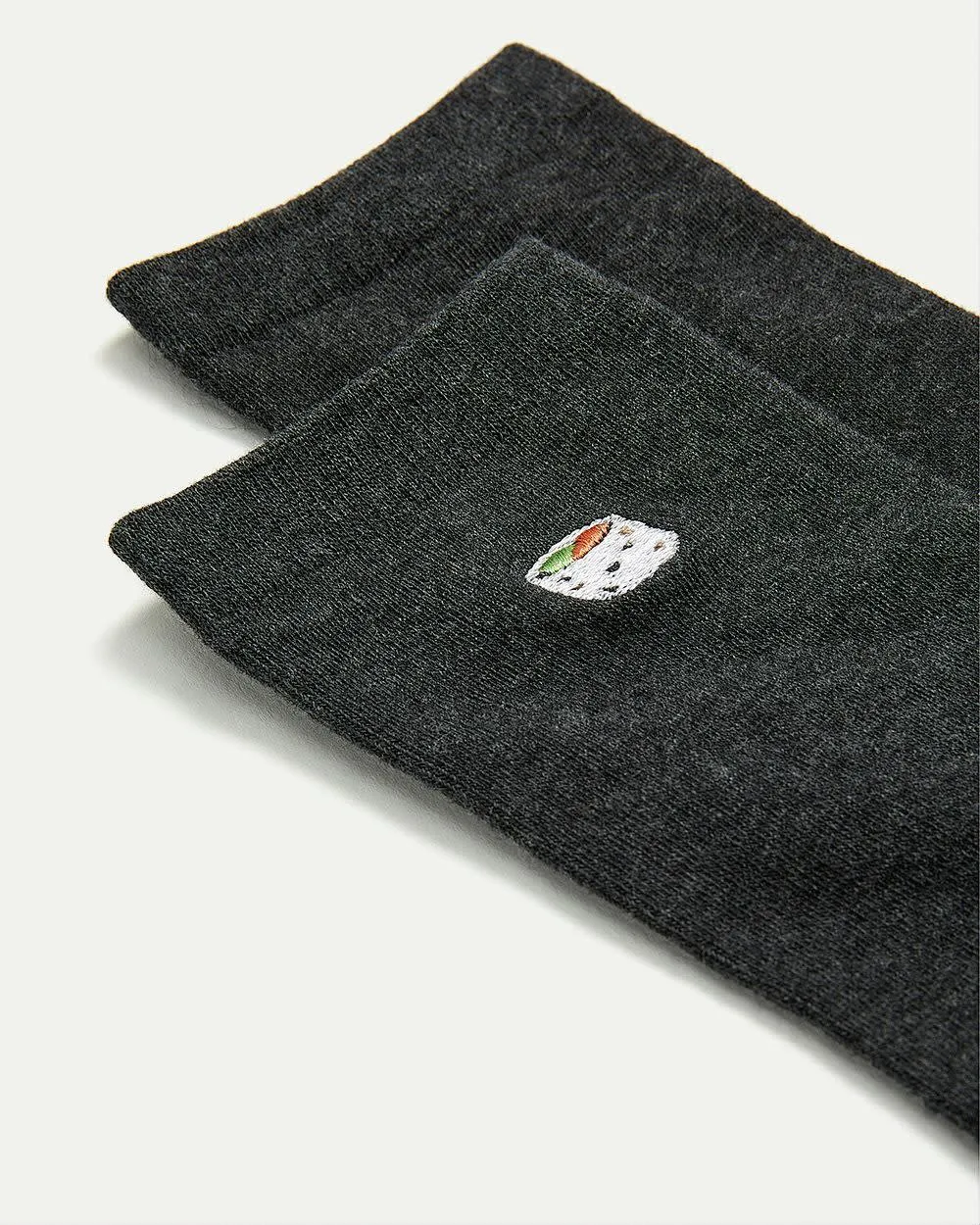 Cotton Crew Socks with Sushi at Hem sold by Reitmans product image thumbnail 3