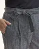 Tapered-Leg High-Rise Pant with Sash - Petite sold by Reitmans