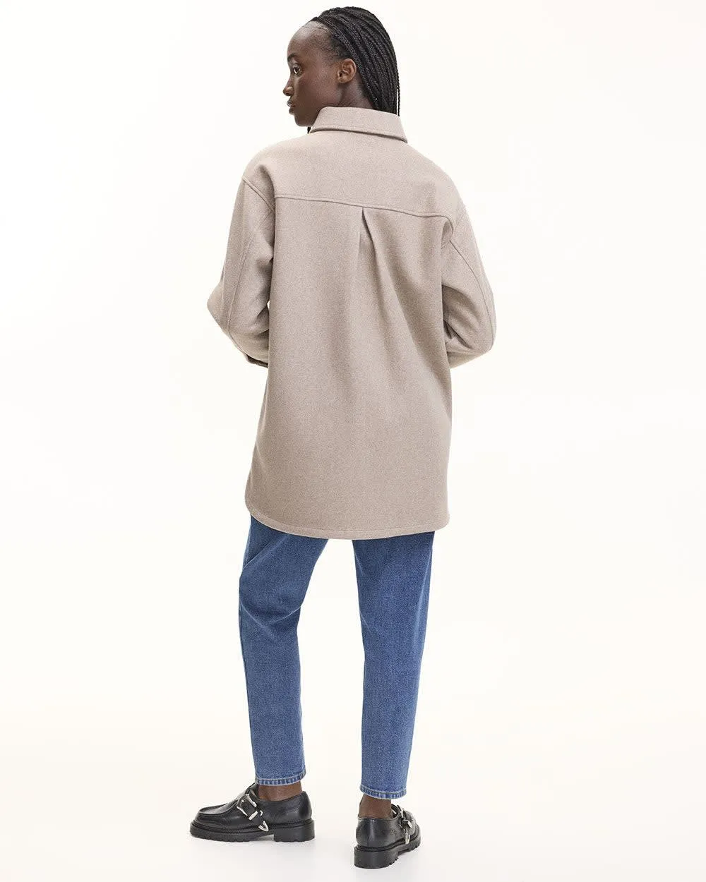 Long Shacket with Pockets sold by Reitmans product image thumbnail 2