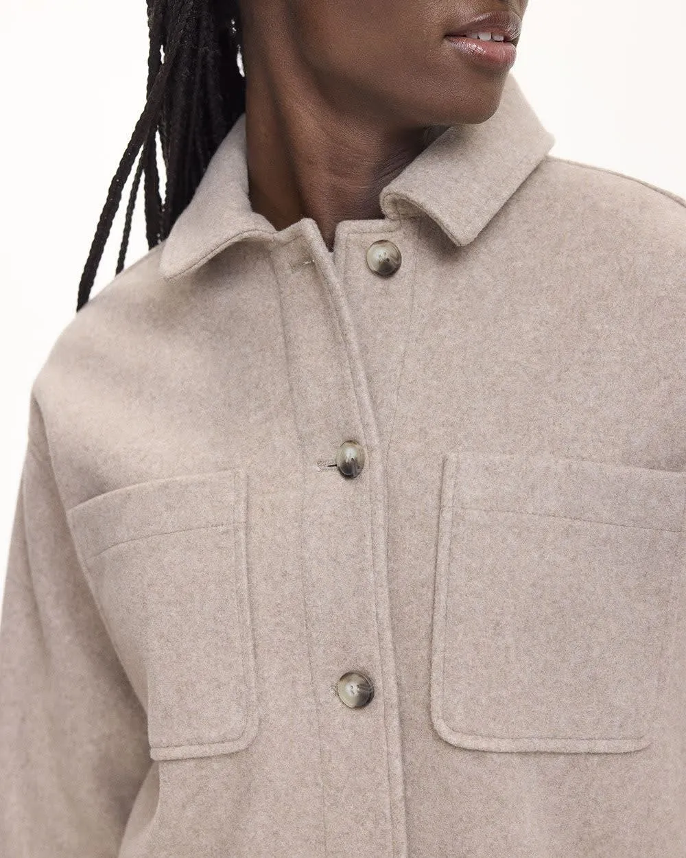 Long Shacket with Pockets sold by Reitmans product image thumbnail 4