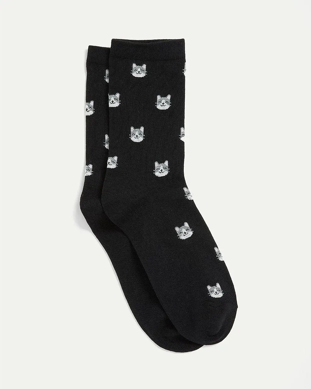 Cotton Anklet Socks with Cats sold by Reitmans product image thumbnail 4