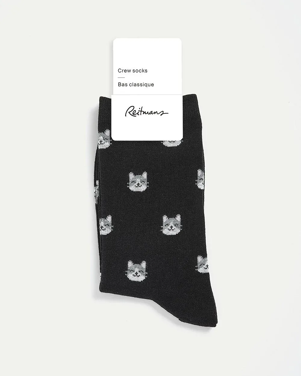 Cotton Anklet Socks with Cats sold by Reitmans product image thumbnail 5