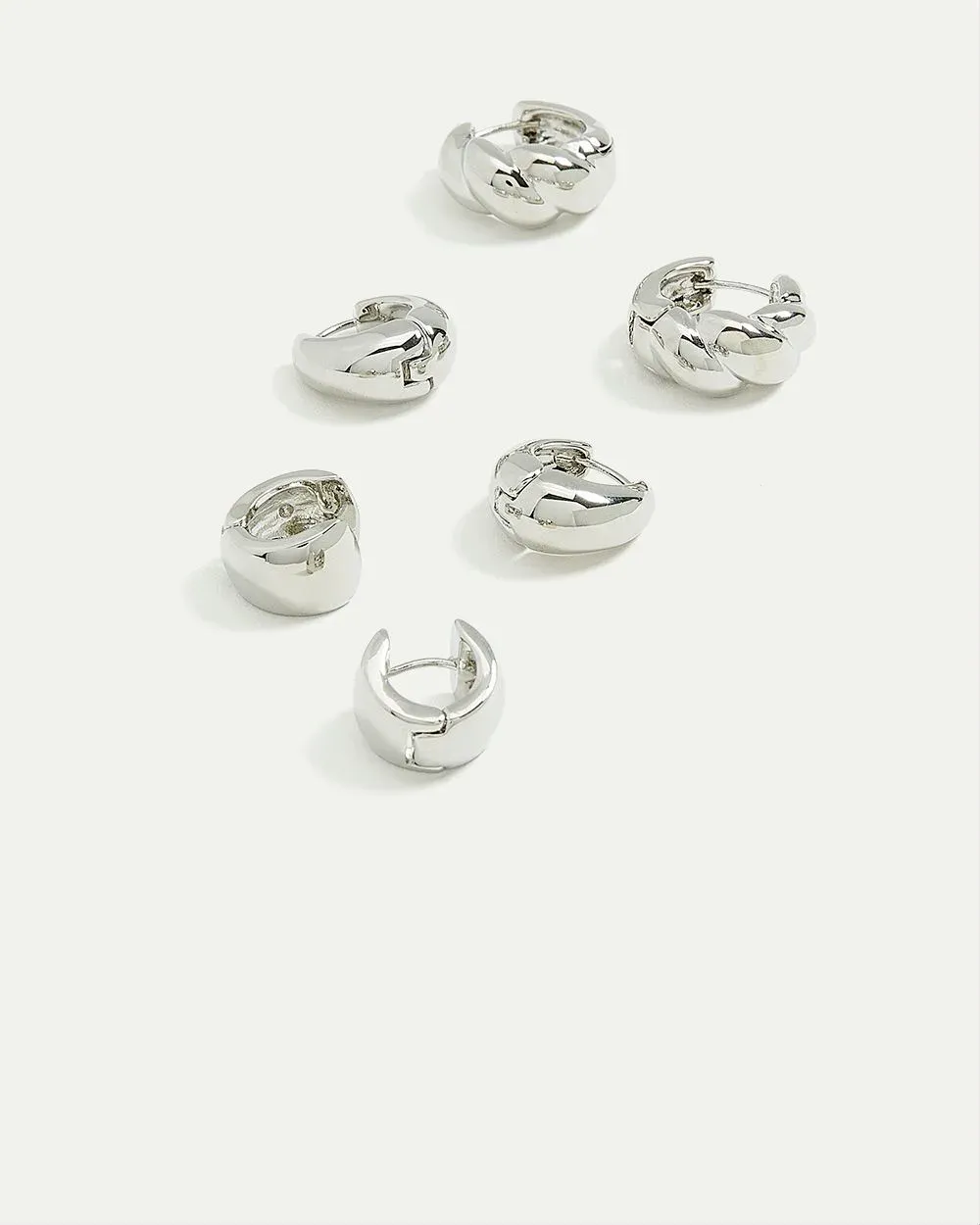 Chunky Hoops - 3 Pairs sold by Reitmans product image thumbnail 3