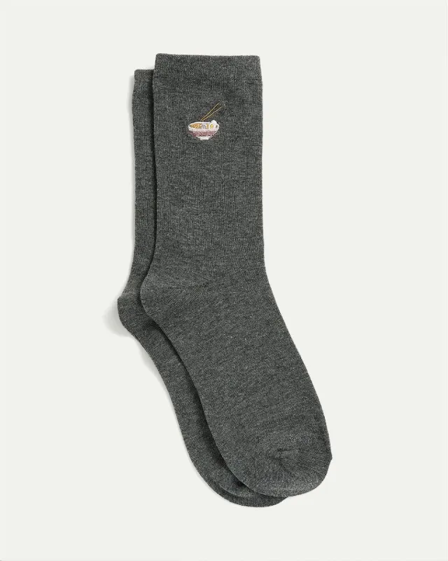Cotton Anklet Socks with Ramen at Hem sold by Reitmans