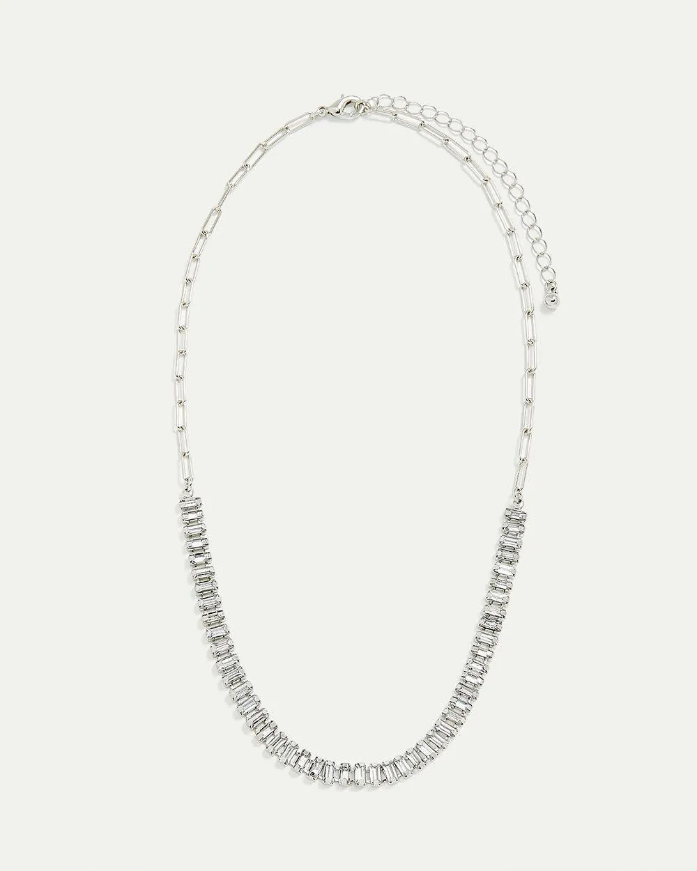 Paperclip Chain with Baguette Station sold by Reitmans product image thumbnail 2