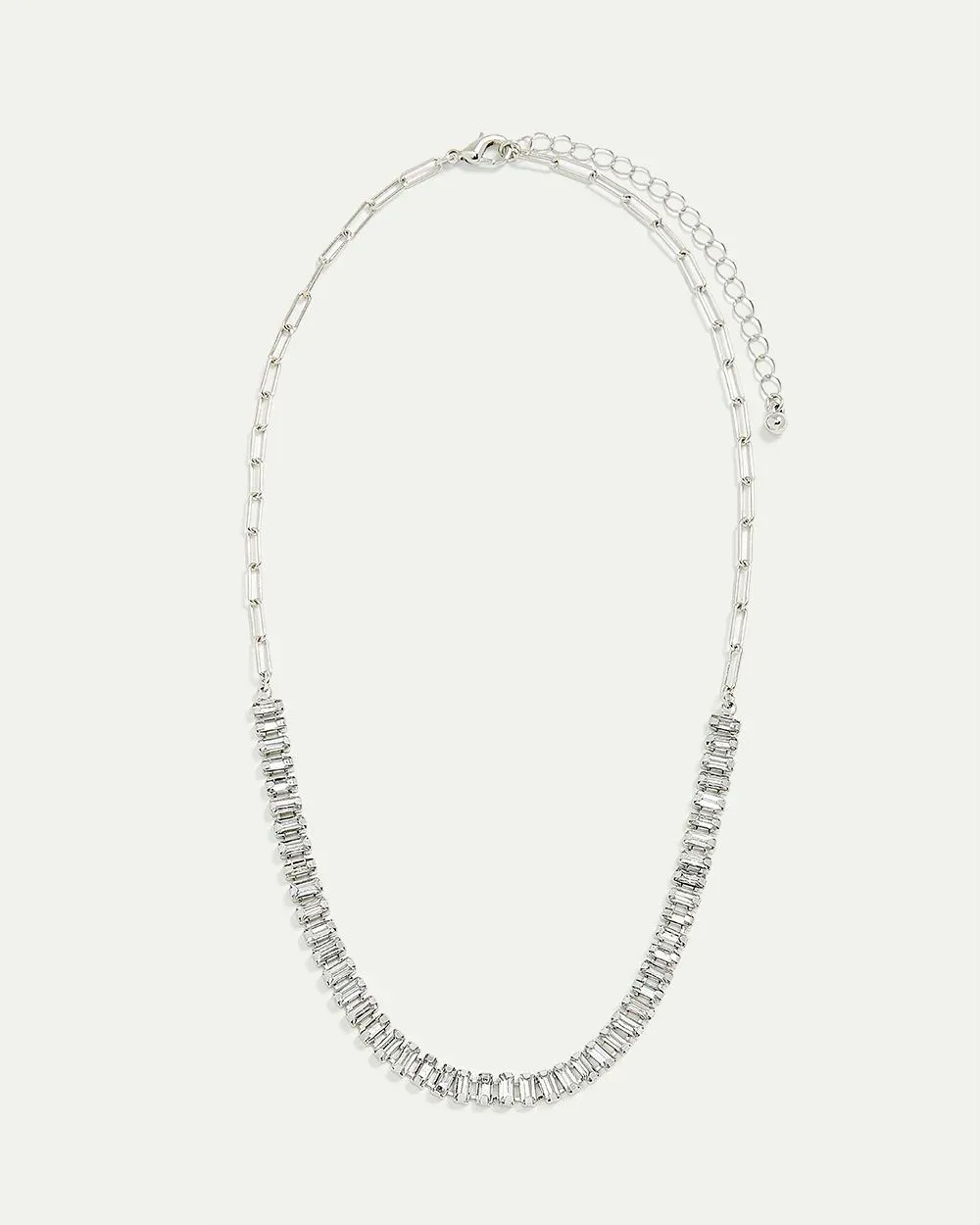 Paperclip Chain with Baguette Station sold by Reitmans product image thumbnail 4