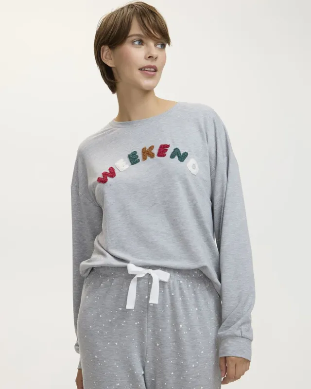 Long-Sleeve Crew-Neck Sweatshirt sold by Reitmans