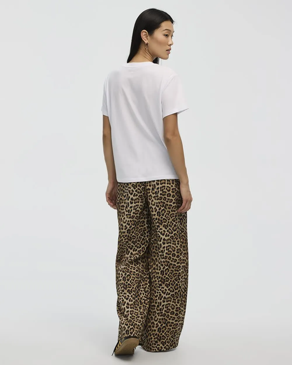 Short-Sleeve Crew-Neck Tee sold by Reitmans product image thumbnail 2