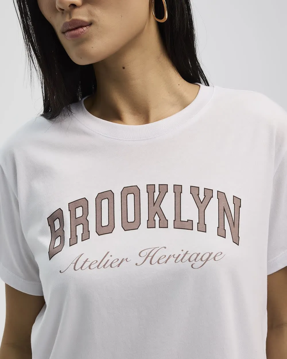 Short-Sleeve Crew-Neck Tee sold by Reitmans product image thumbnail 4