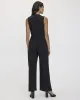 Straight-Leg Sleeveless Jumpsuit with Wrap Front sold by Reitmans