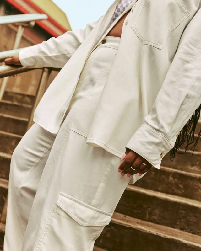 Wide-Leg High-Rise Cargo Pant sold by Reitmans