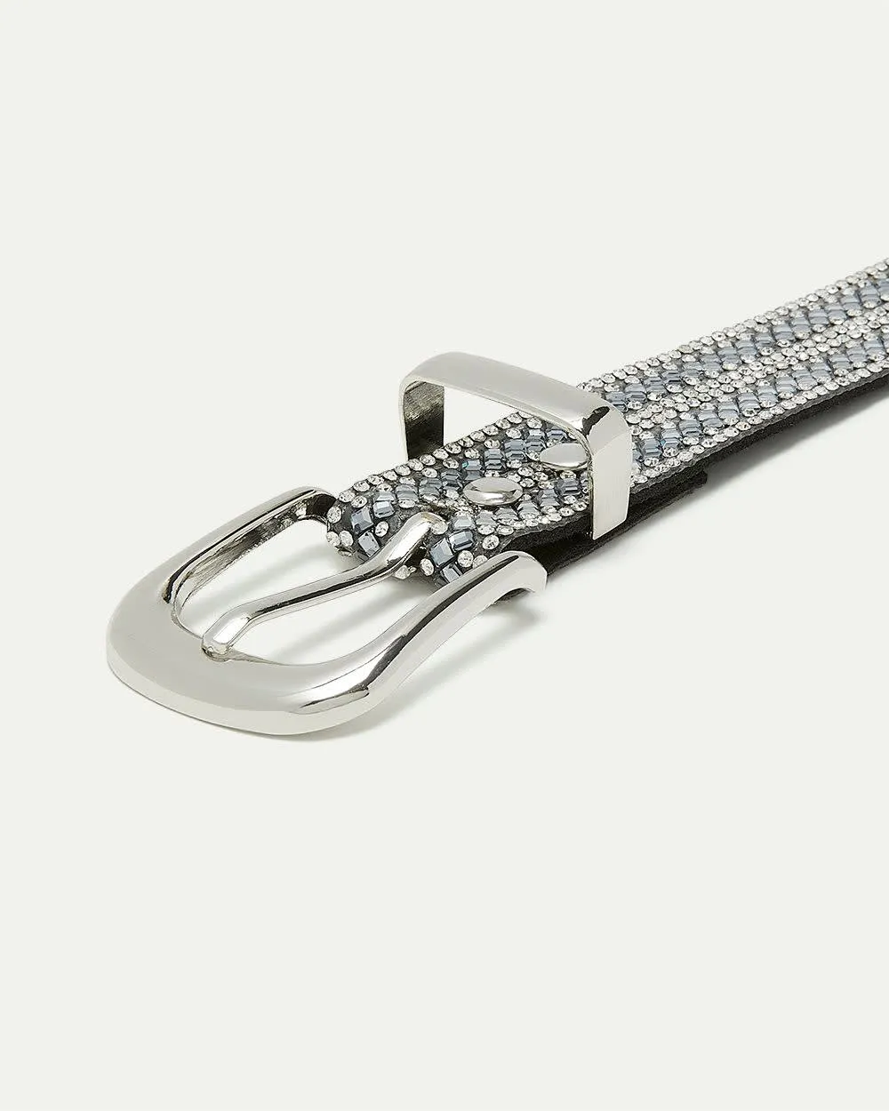 Shiny Faux Leather Belt sold by Reitmans product image thumbnail 2