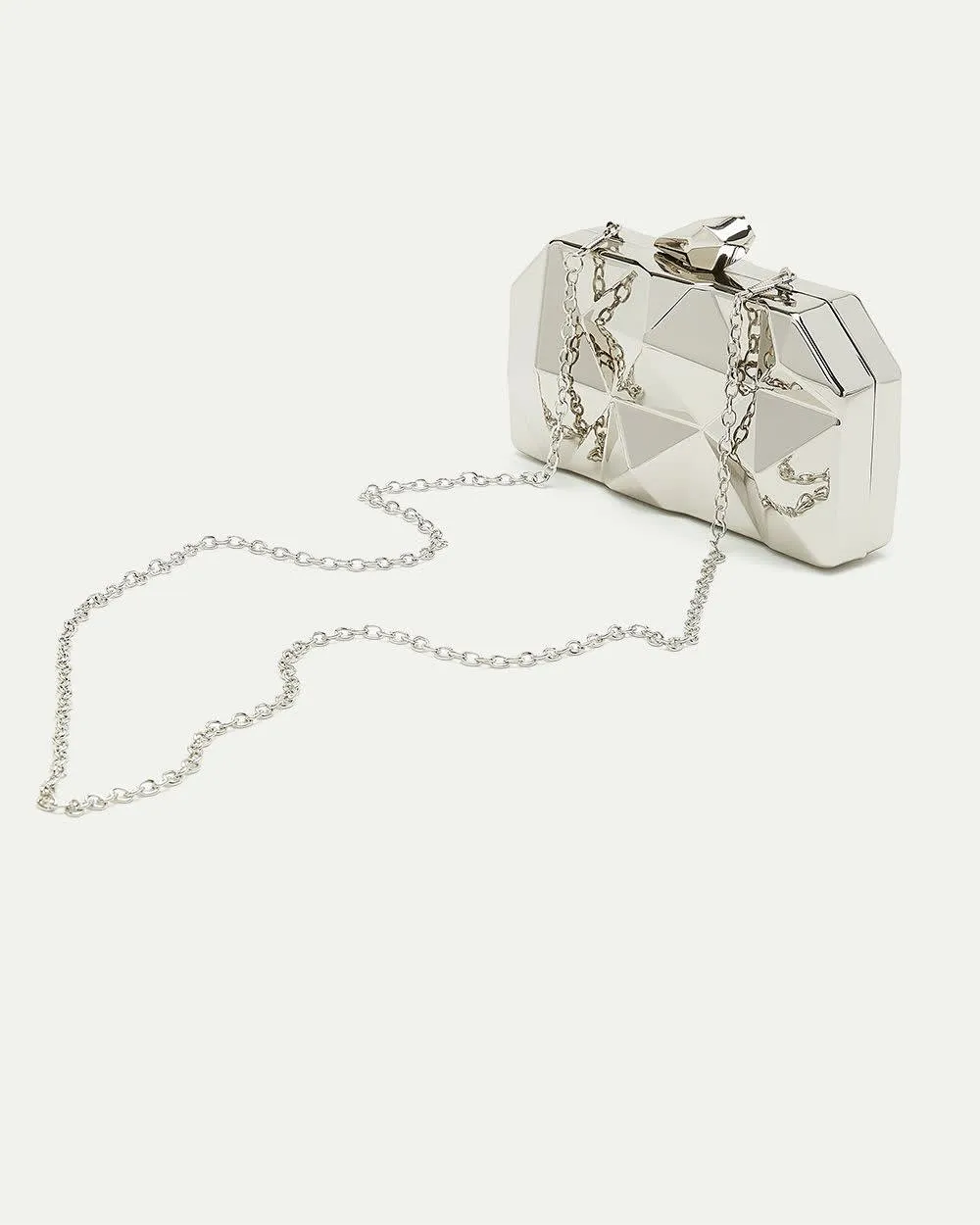 Hard Shell Geo Clutch sold by Reitmans product image thumbnail 3