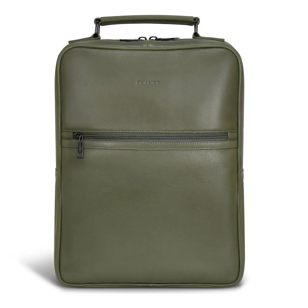 Onyx Collection - Leather Compact Backpack sold by Reitmans