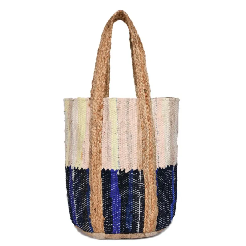 Aaron Leather Goods-Wild Weave Jute Tote Bag sold by Reitmans