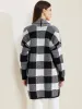 INSPIRE CHIC - Plaid Open Front Sweater Cardigan sold by Reitmans
