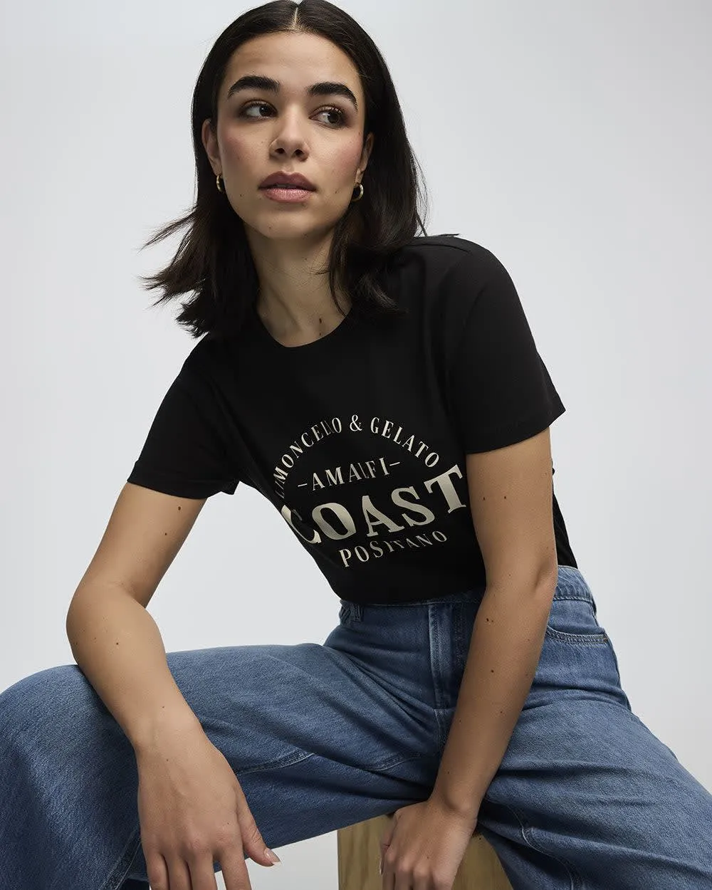 Crew-Neck T-Shirt sold by Reitmans