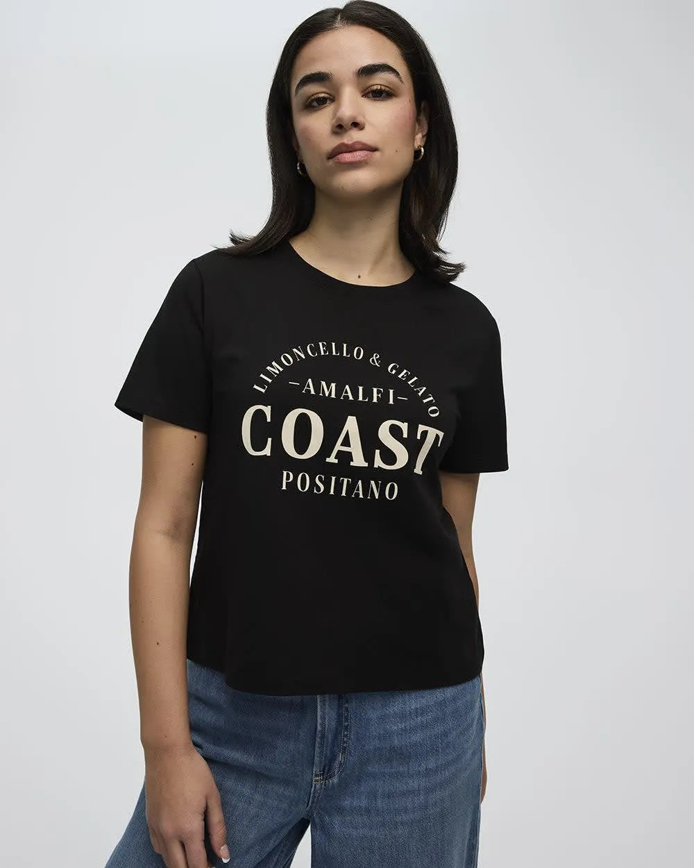 Crew-Neck T-Shirt sold by Reitmans product image thumbnail 3