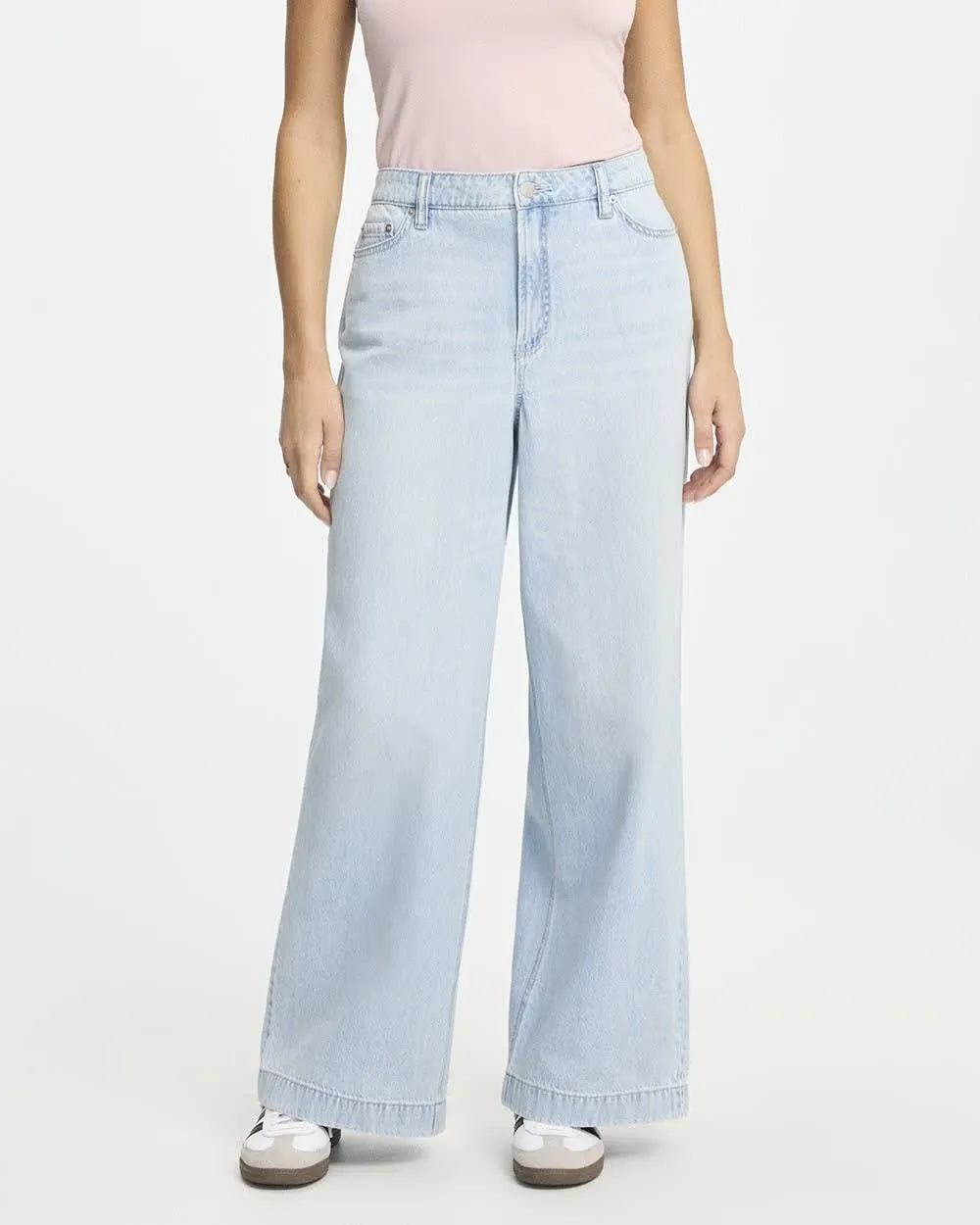 Wide-Leg High-Rise Jean sold by Reitmans product image thumbnail 3