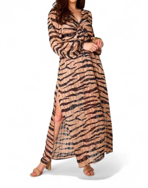 BUDDYLOVE - Desirae Long Sleeve Maxi Dress made by Reitmans