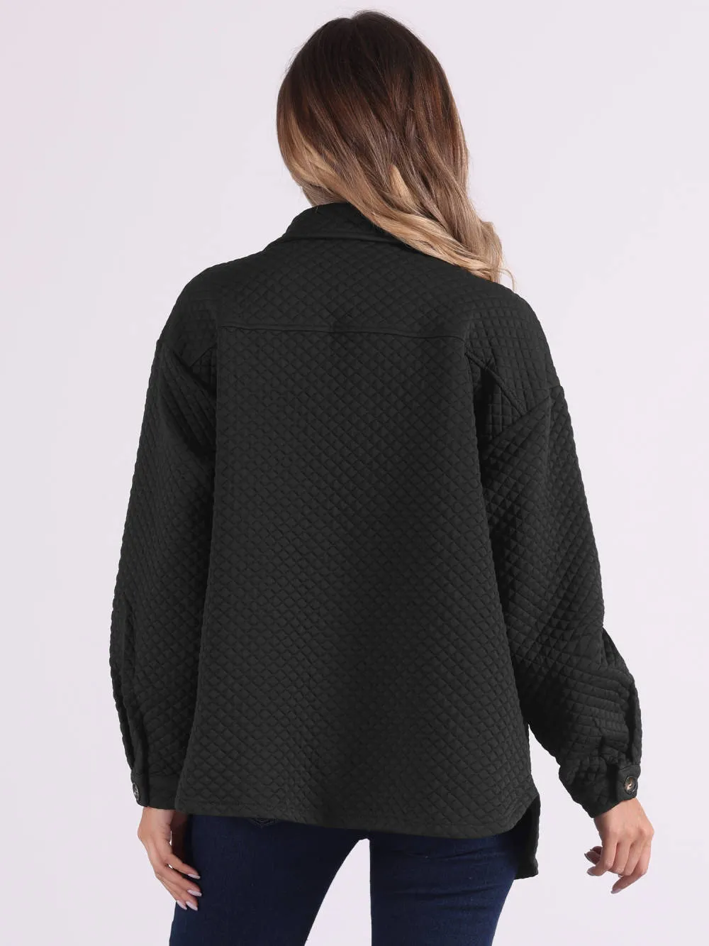 Allegra K - Winter Loose Button Down Collar Jacket sold by Reitmans product image thumbnail 4