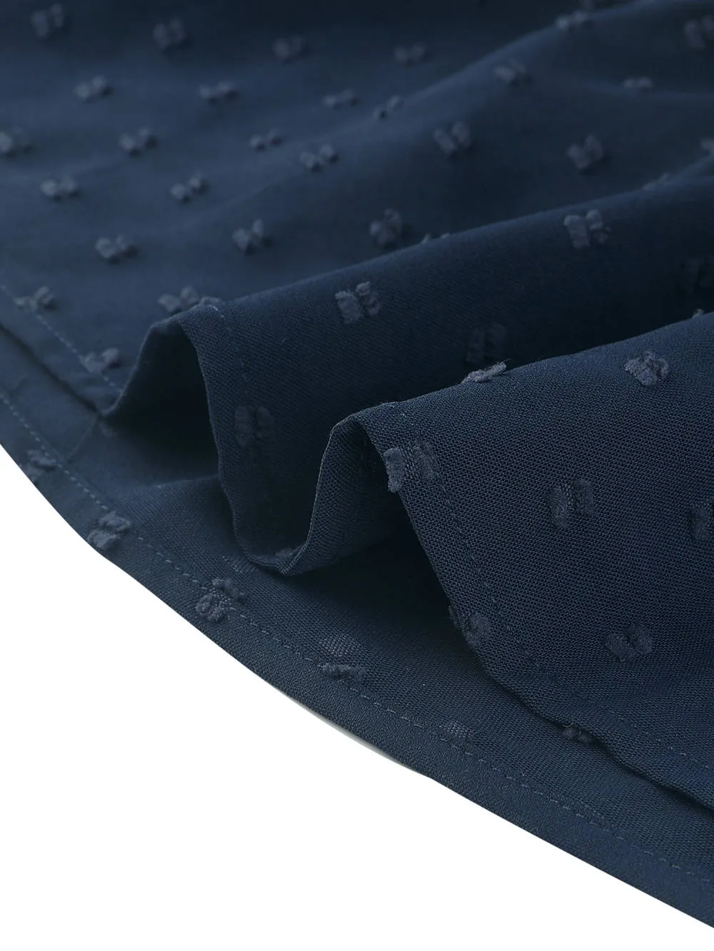 Allegra K- Swiss Dots Puff Cuff Tiered Swing Dress sold by Reitmans product image thumbnail 5