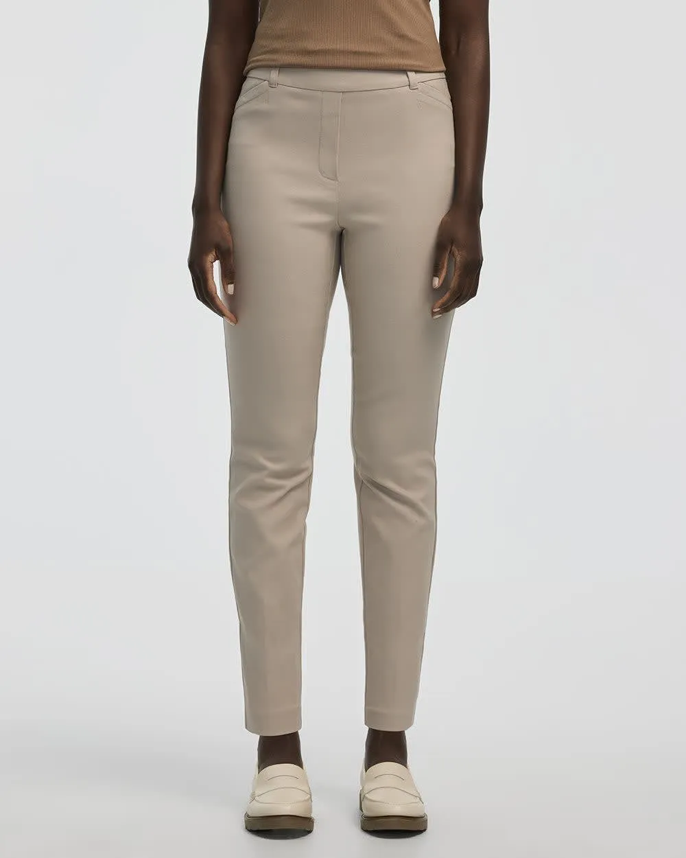 Slim-Leg High-Rise Ankle Pant - The Iconic (R) - Petite sold by Reitmans product image thumbnail 3