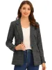 Allegra K- Notched Lapel Hip Length Blazer Suit sold by Reitmans