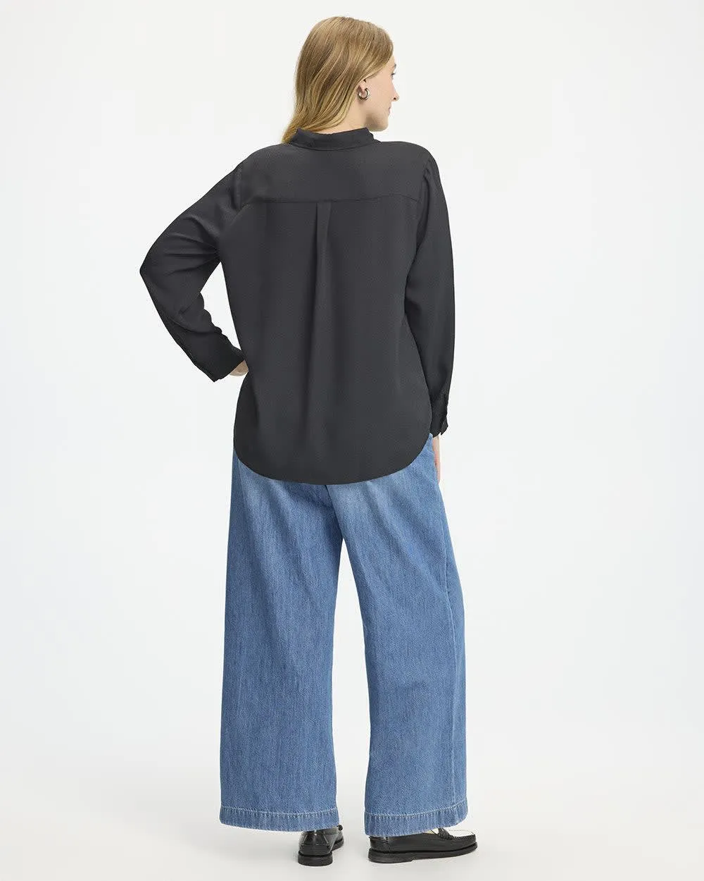 Long-Sleeve Blouse - R Essentials sold by Reitmans product image thumbnail 2