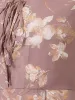 Allegra K- Floral V Neck Zipper Chiffon Dress sold by Reitmans