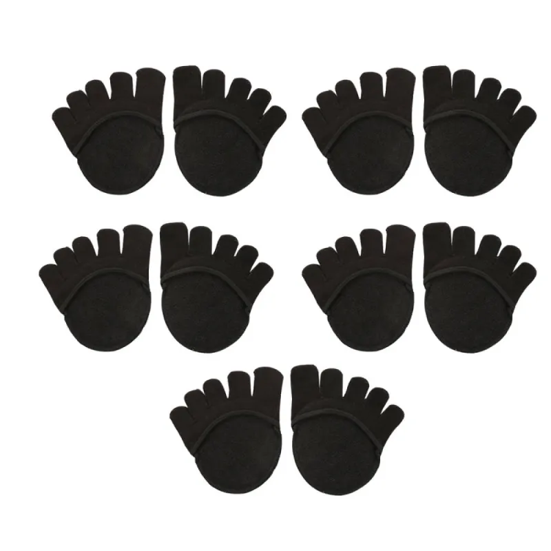 Allegra K- Women's Cotton Yoga Half Toe Socks 5 Pairs sold by Reitmans