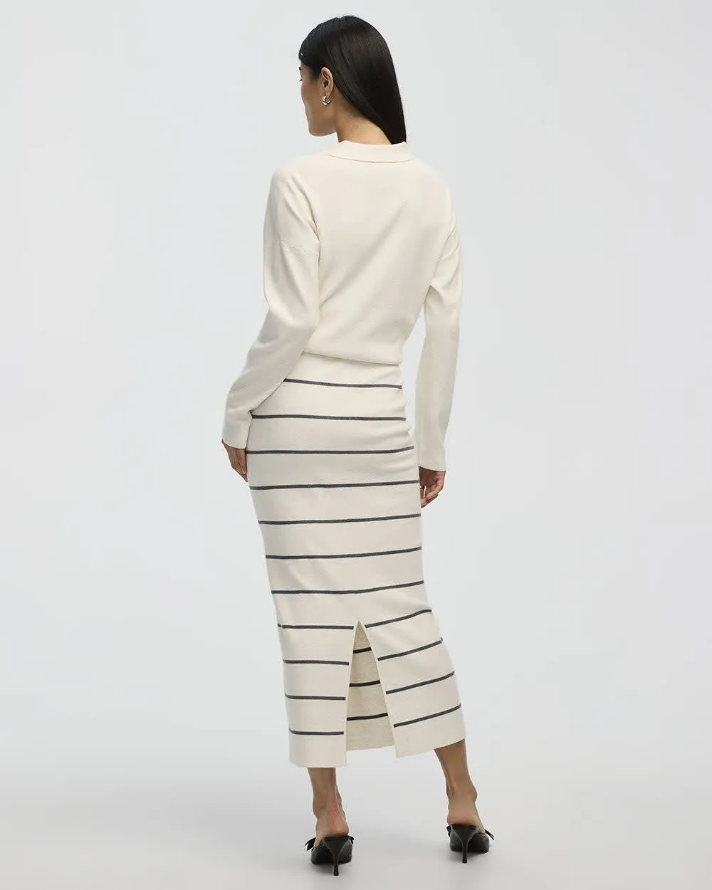 Fitted Knit Midi Skirt sold by Reitmans product image thumbnail 2