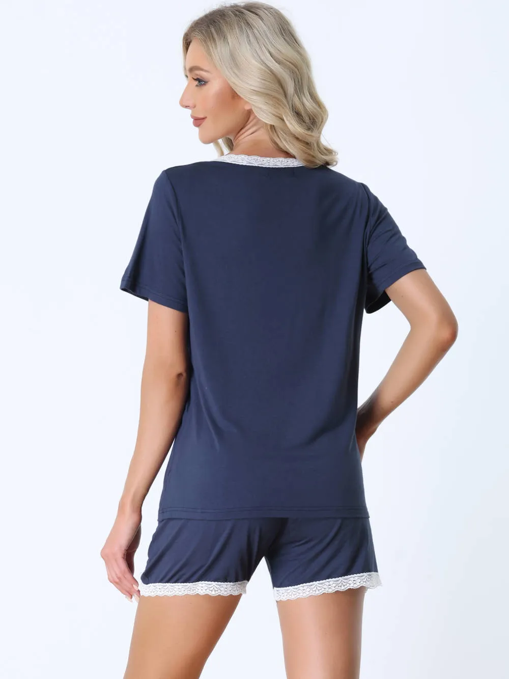 cheibear - Lounge Top and Shorts Summer Nightwear sold by Reitmans product image thumbnail 3