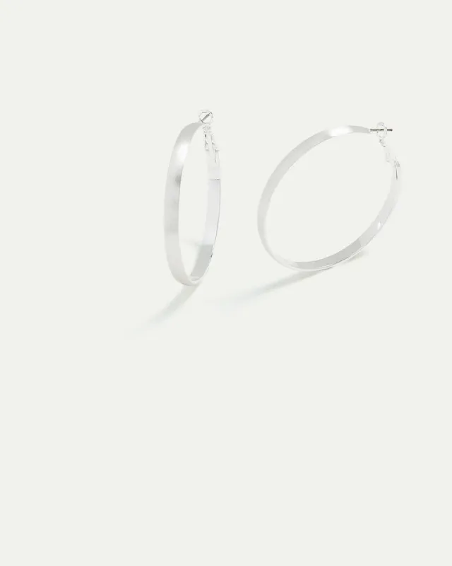 Flat Hoops sold by Reitmans