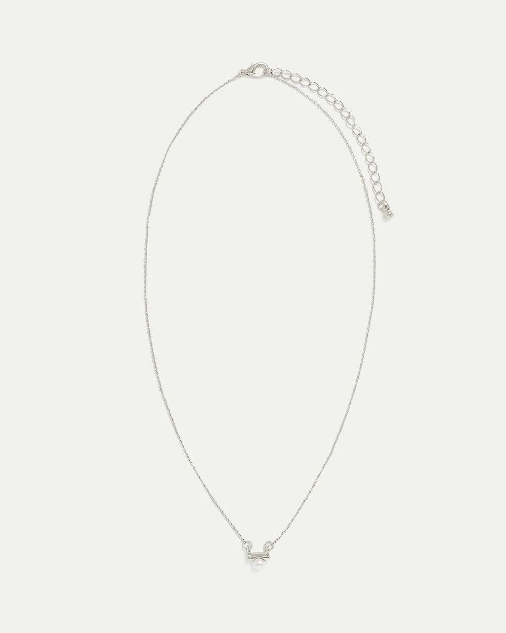 Delicate Necklace with Pearl Pendant sold by Reitmans product image thumbnail 2