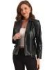 Allegra K- Faux Leather PU Biker Jackets sold by Reitmans