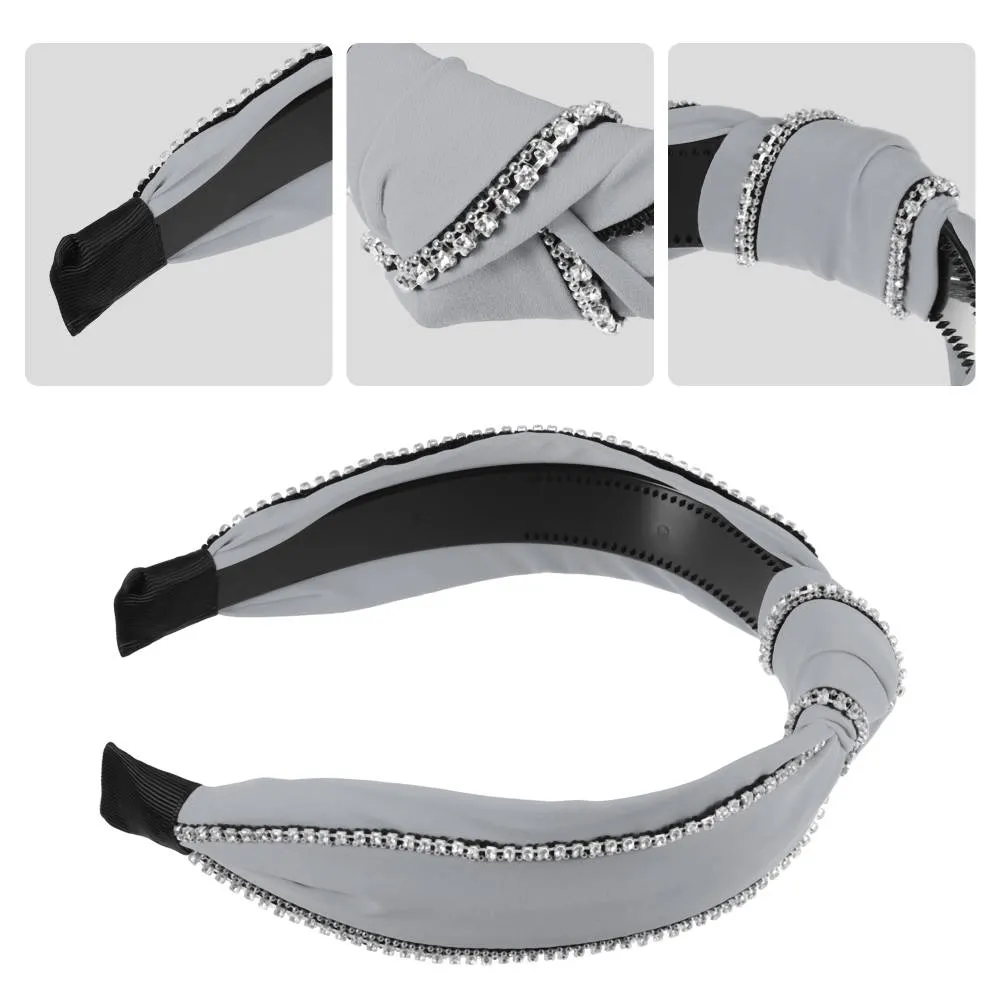 Unique Bargains - Top Knotted Rhinestone Trim Wide Headbands sold by Reitmans product image thumbnail 3