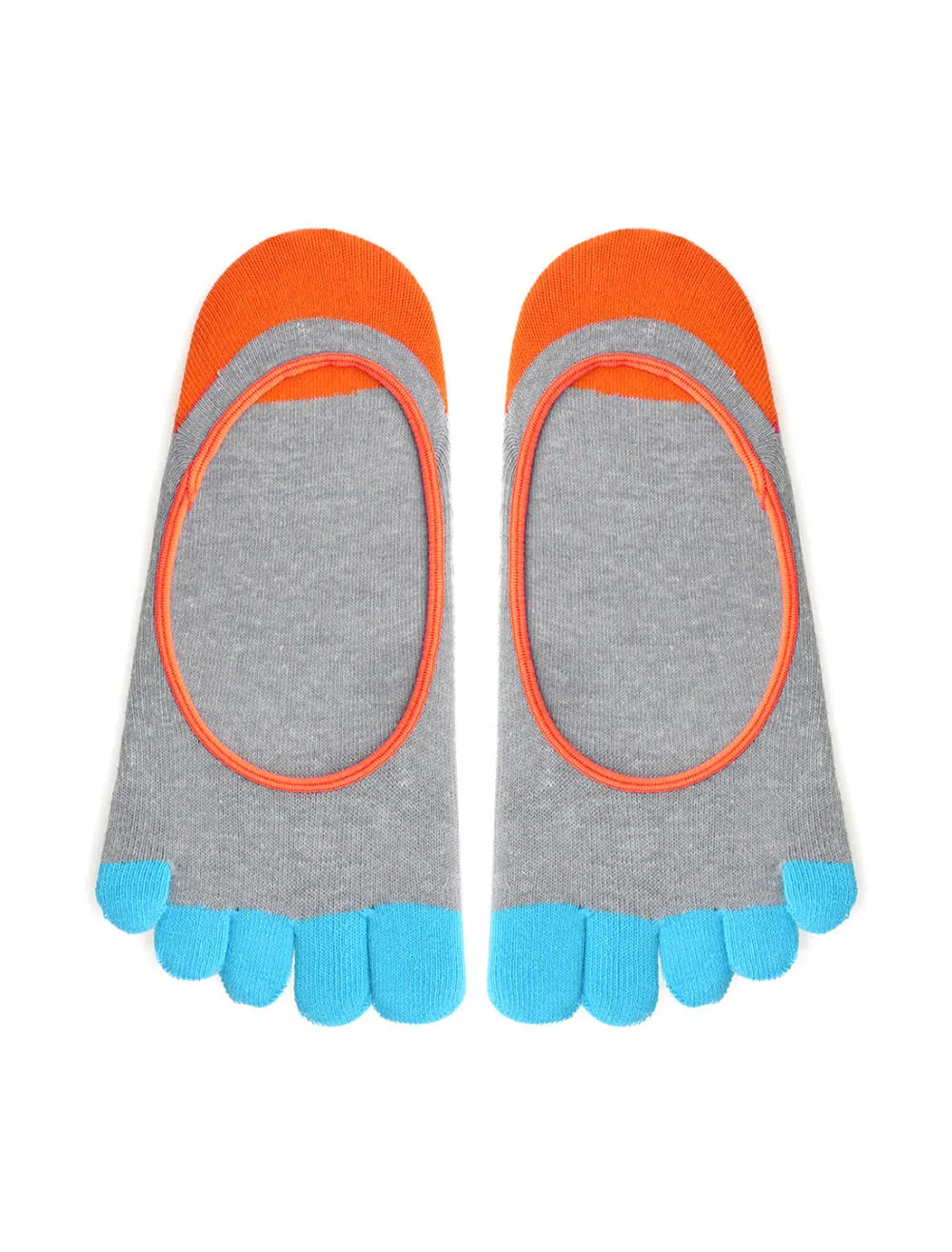 Unique Bargains- Unisex Color Block Low Cut Toe Socks sold by Reitmans