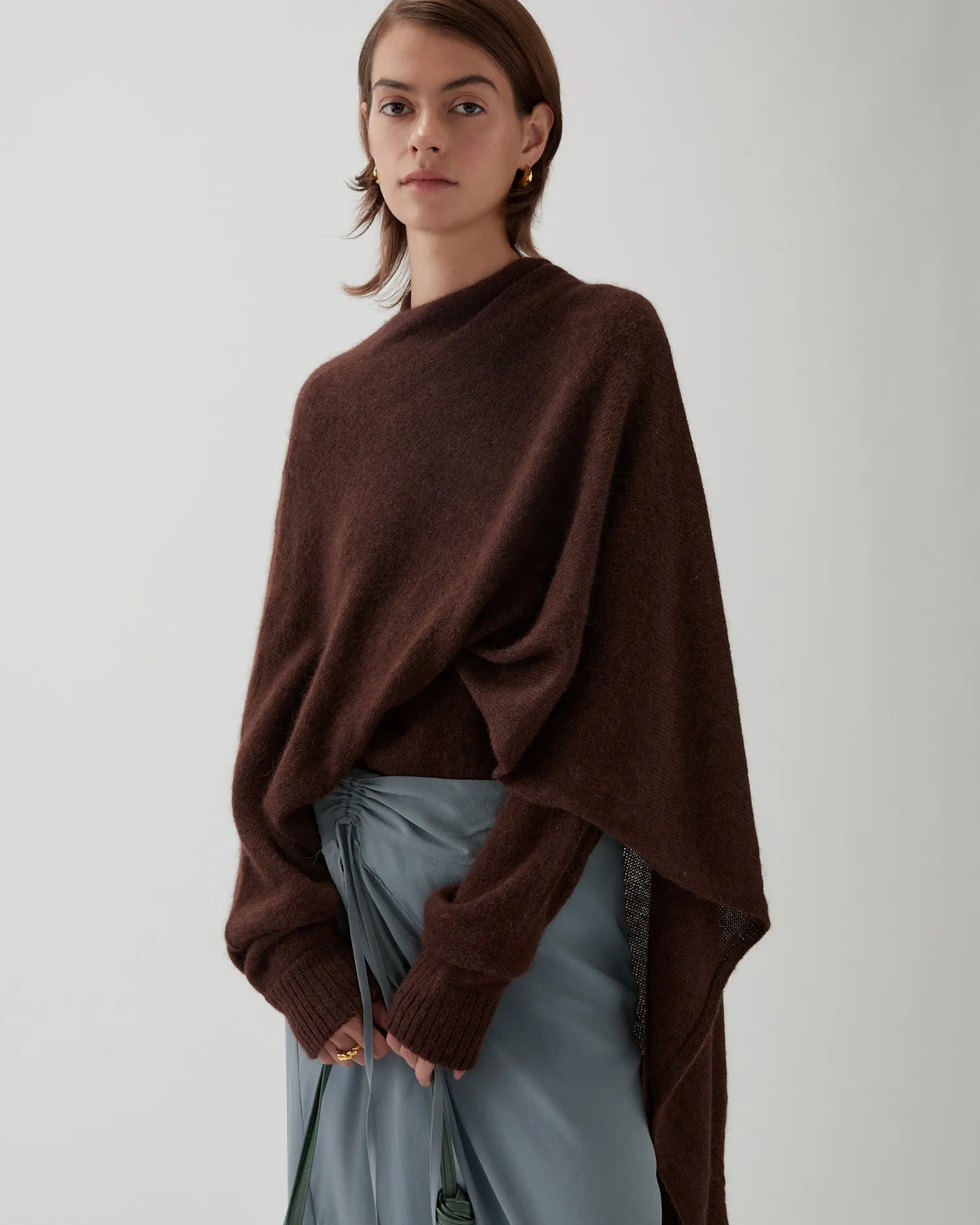 Colette Sweater Alpaca Blend Brown sold by Rejina Pyo product image thumbnail 5